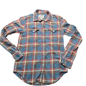 Filson Plaid Flannel Women's Petite XS - Great Fall Colors!